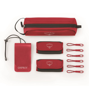 Zestaw OSPREY Luggage Customisation Kit - Poinsettia Red