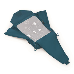 Pokrowiec OSPREY Ultralight Garment Folder - Waterfront Blue